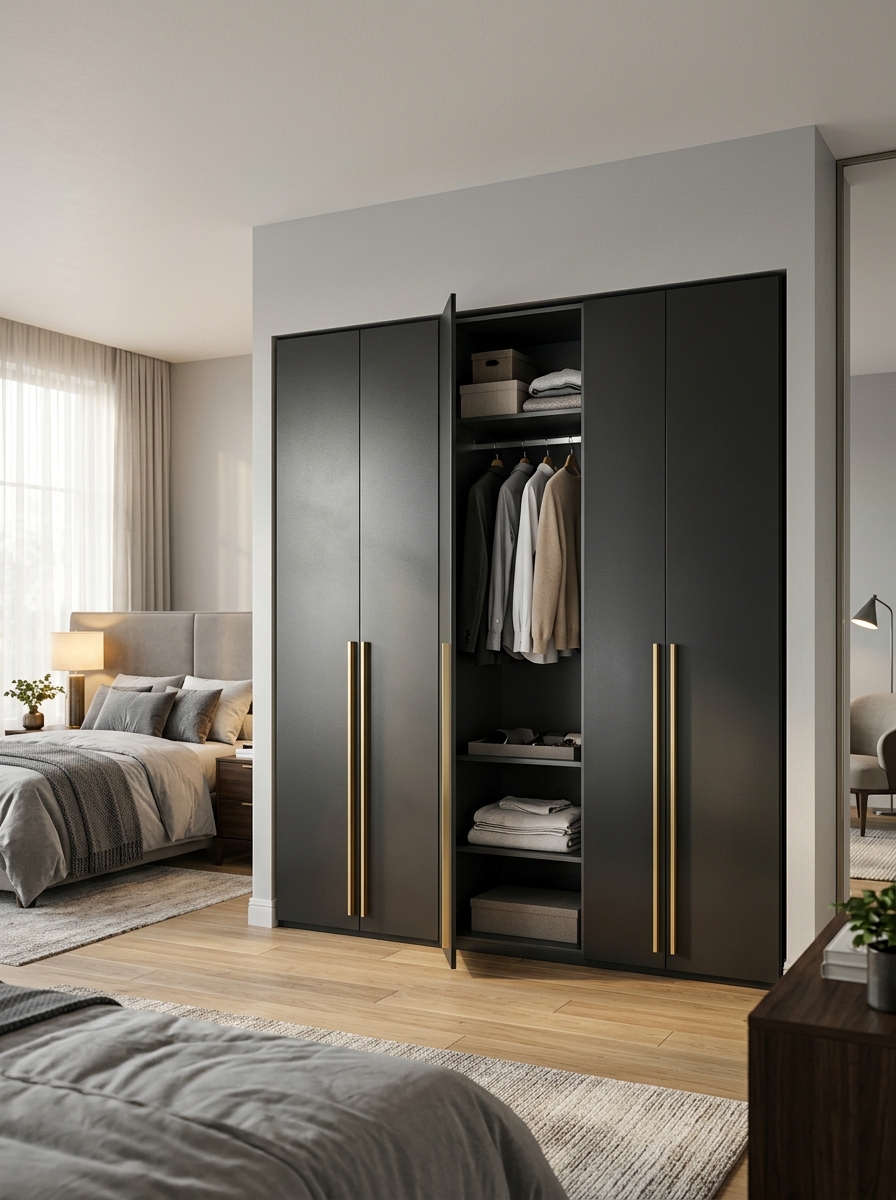 Raushan Sultan 4-Door Wardrobe