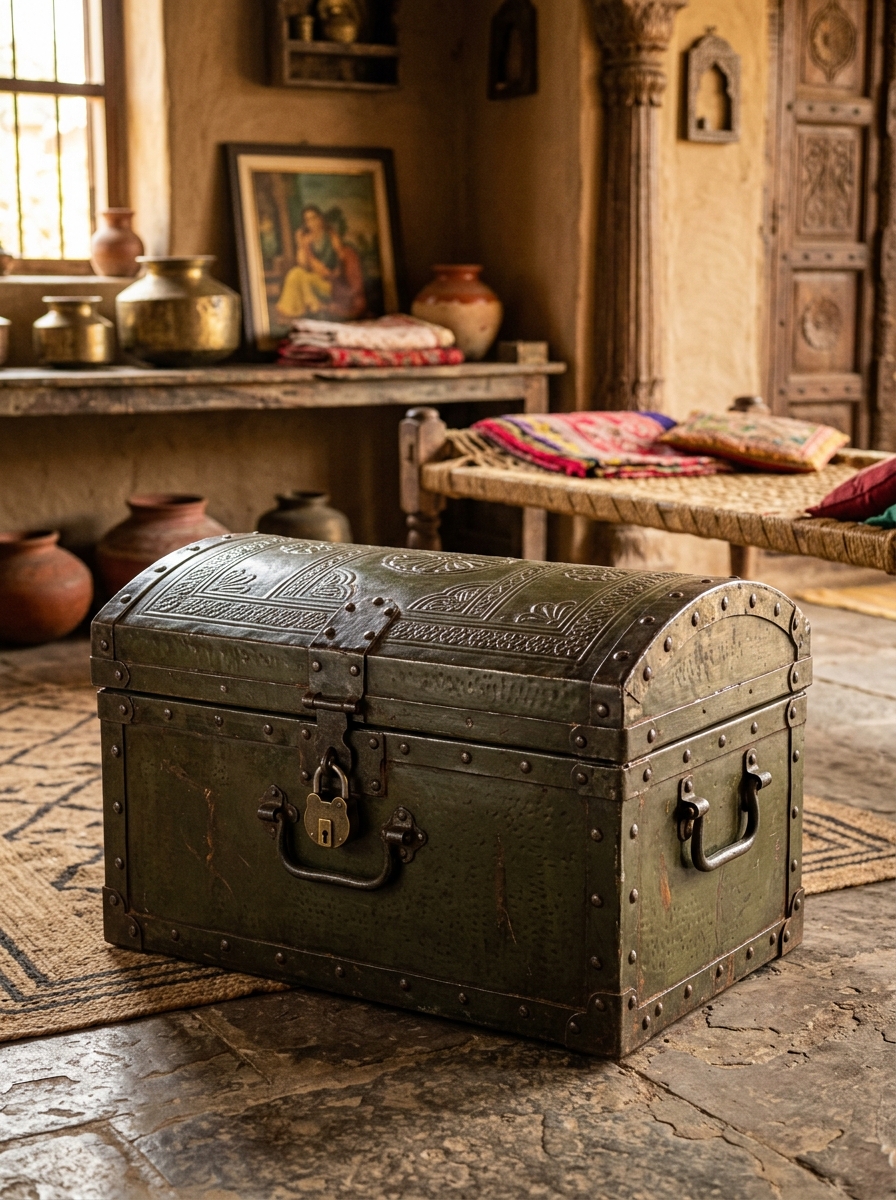 Raushan TrunkVault Steel Trunk